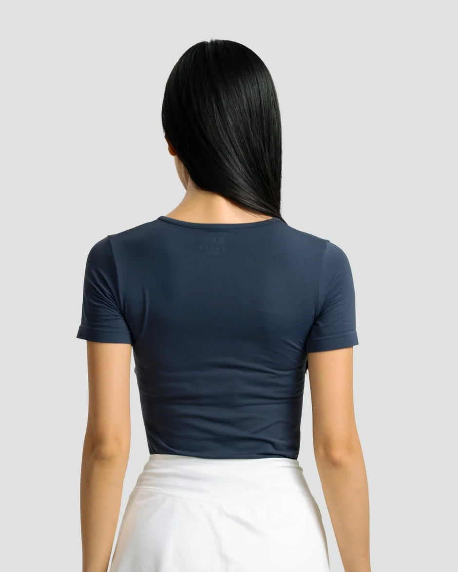 RPM Womens Performance T-Shirt - Steel Blue