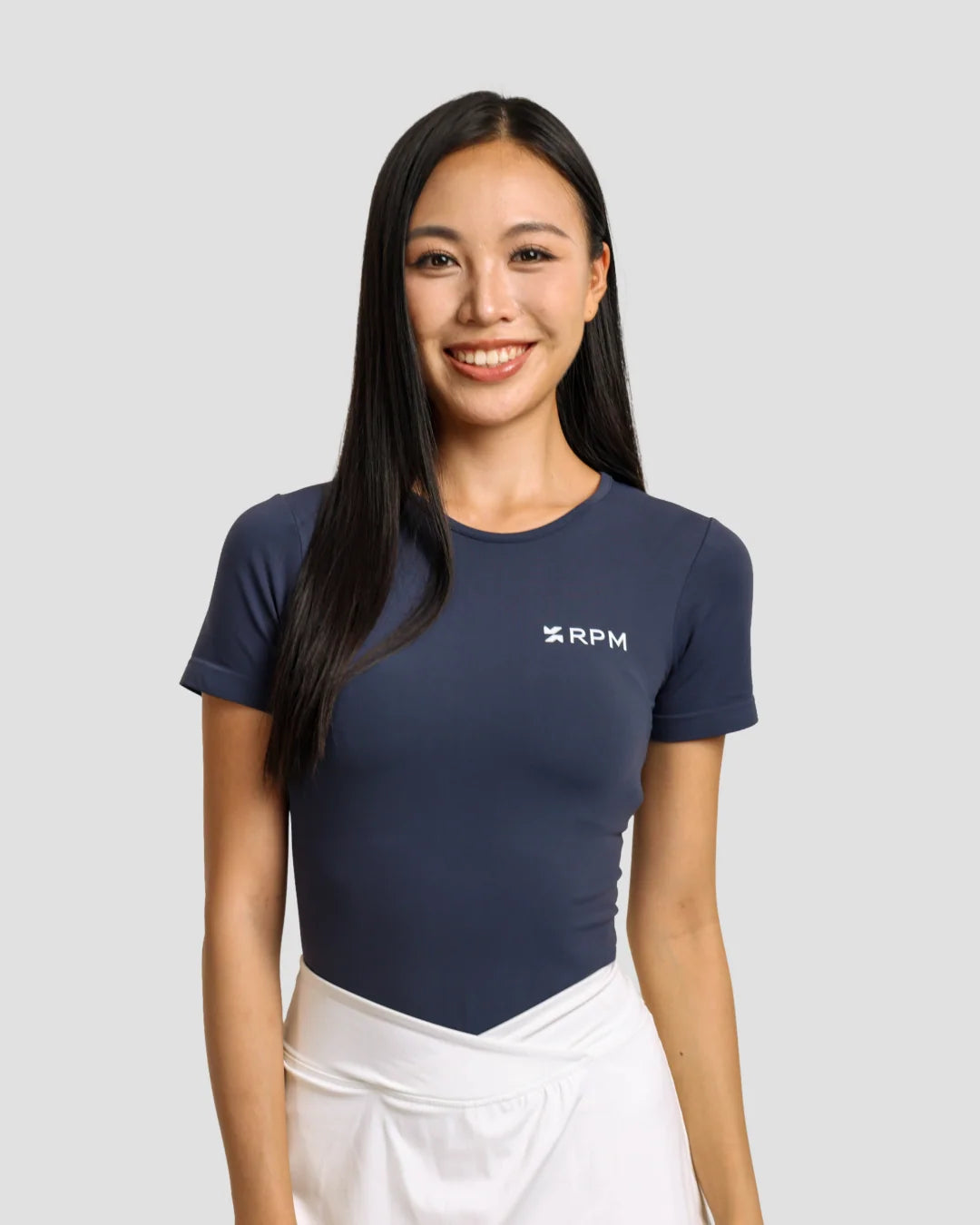 RPM Womens Performance T-Shirt - Steel Blue