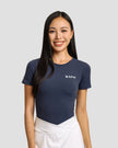 RPM Womens Performance T-Shirt - Steel Blue